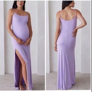 Bumpsuit Lavender Maxi Dress